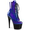 Pleaser - ADORE1020SHG Bottes de plateforme, Pole dance chaussures - Chaussures de pole dance - Bleu/Violet Product image